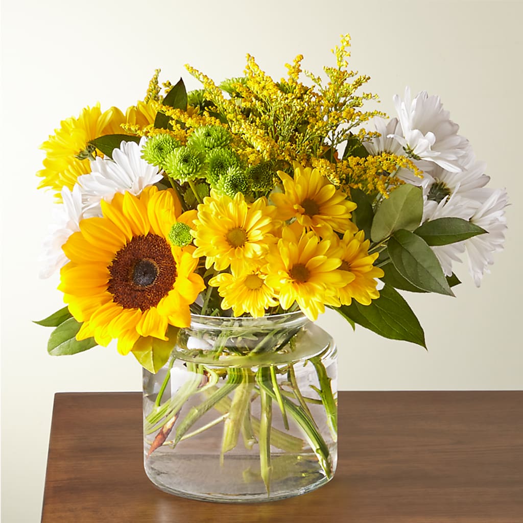 Hello Sunshine Bouquet – HALL'S GIFT AND TREASURES FLORAL DESIGN, Vicksburg MS