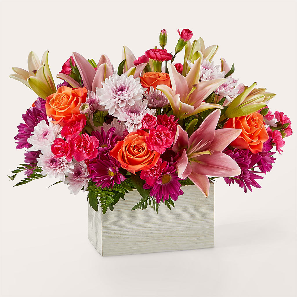 Light of My Life Box Bouquet – HALL'S GIFT AND TREASURES FLORAL DESIGN, Vicksburg MS