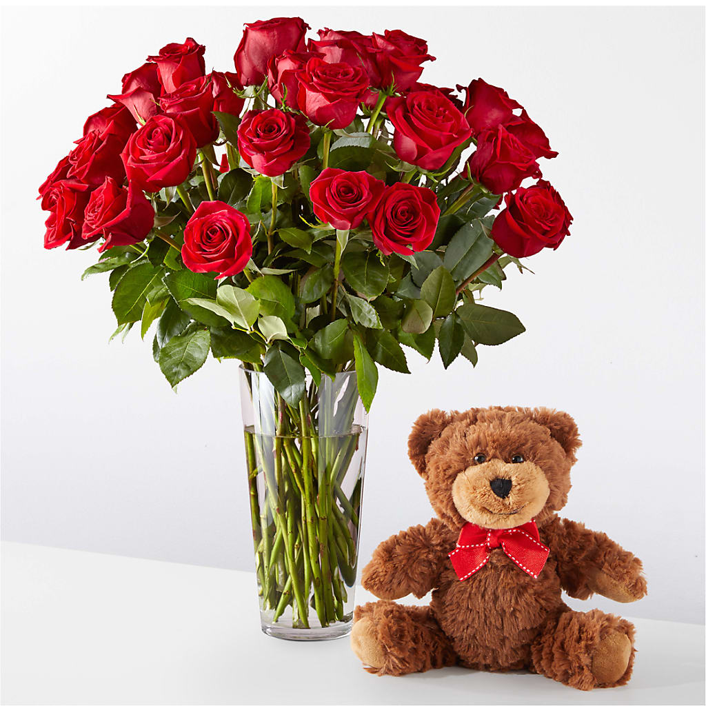 Romantic Long Stem Red Rose Bouquet Bundles – HALL'S GIFT AND TREASURES FLORAL DESIGN, Vicksburg MS