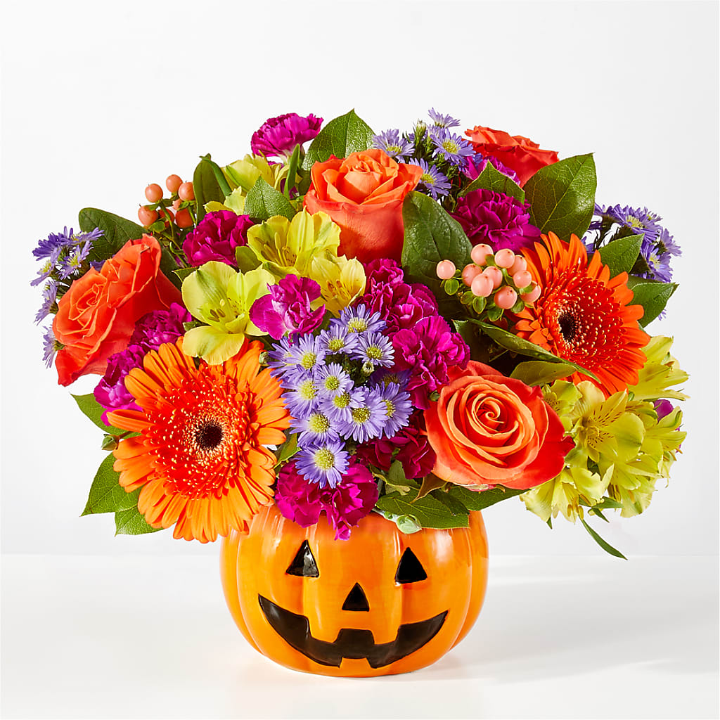 Tricks & Treats Pumpkin – HALL'S GIFT AND TREASURES FLORAL DESIGN, Vicksburg MS