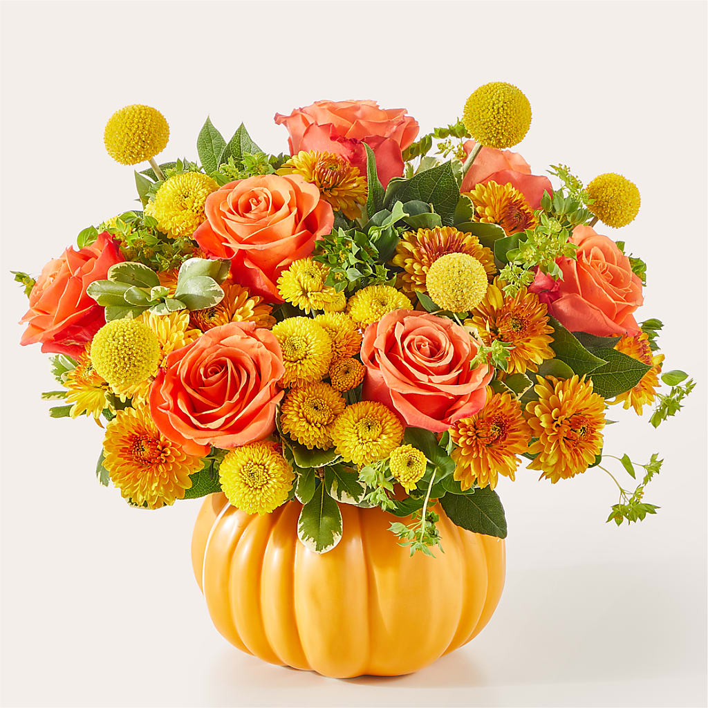 Gourdgeous Pumpkin – HALL'S GIFT AND TREASURES FLORAL DESIGN, Vicksburg MS