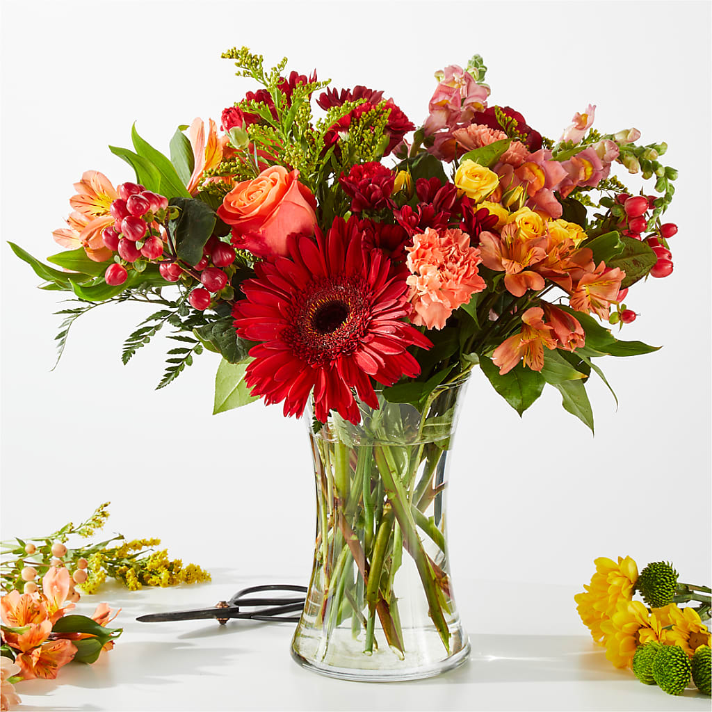 Fall Delight – A Florist Original – HALL'S GIFT AND TREASURES FLORAL DESIGN, Vicksburg MS