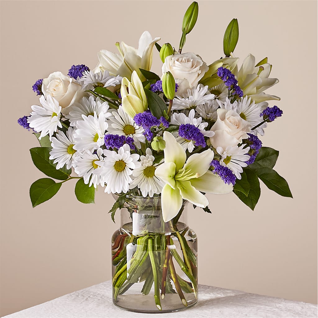 Beyond Blue Bouquet – HALL'S GIFT AND TREASURES FLORAL DESIGN, Vicksburg MS