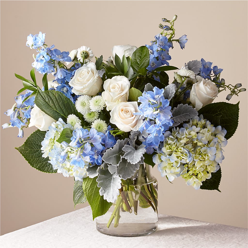 Clear Skies Bouquet – HALL'S GIFT AND TREASURES FLORAL DESIGN, Vicksburg MS