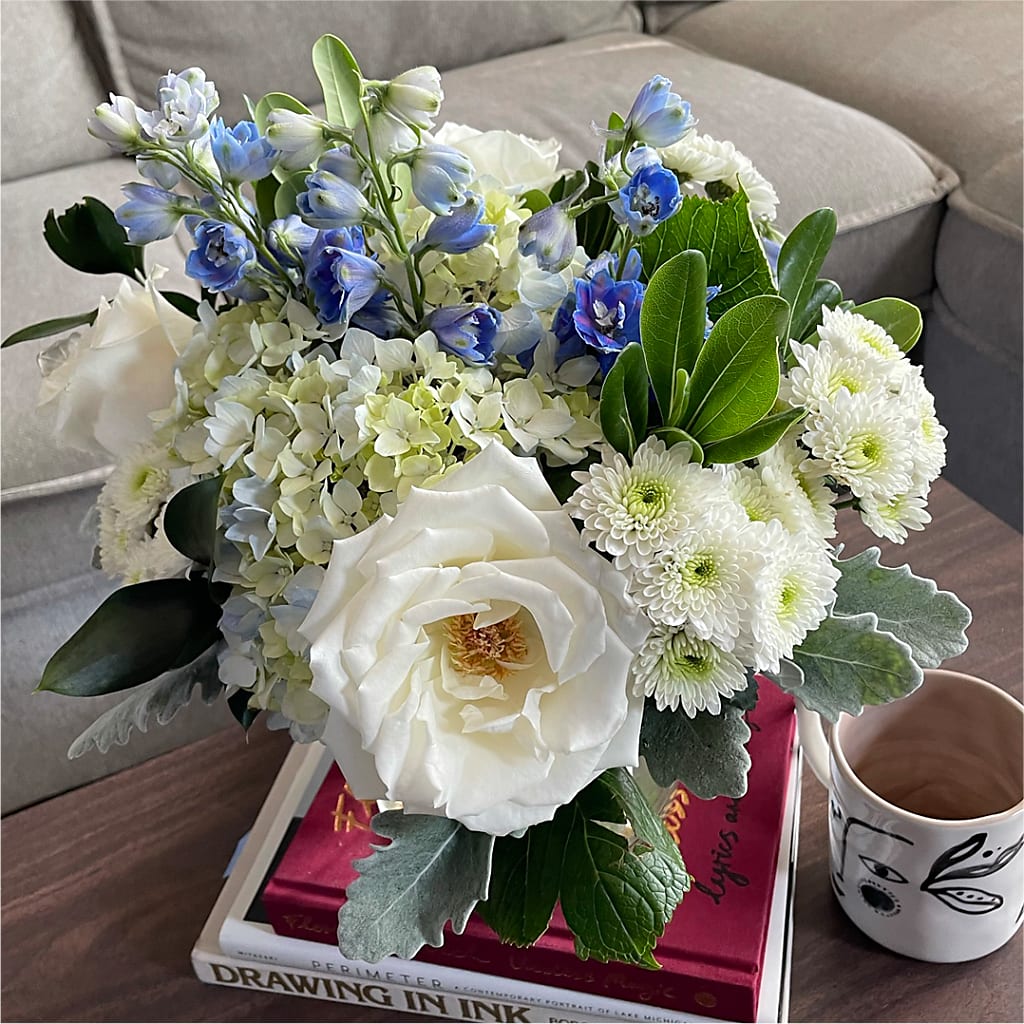 Clear Skies Bouquet – HALL'S GIFT AND TREASURES FLORAL DESIGN, Vicksburg MS
