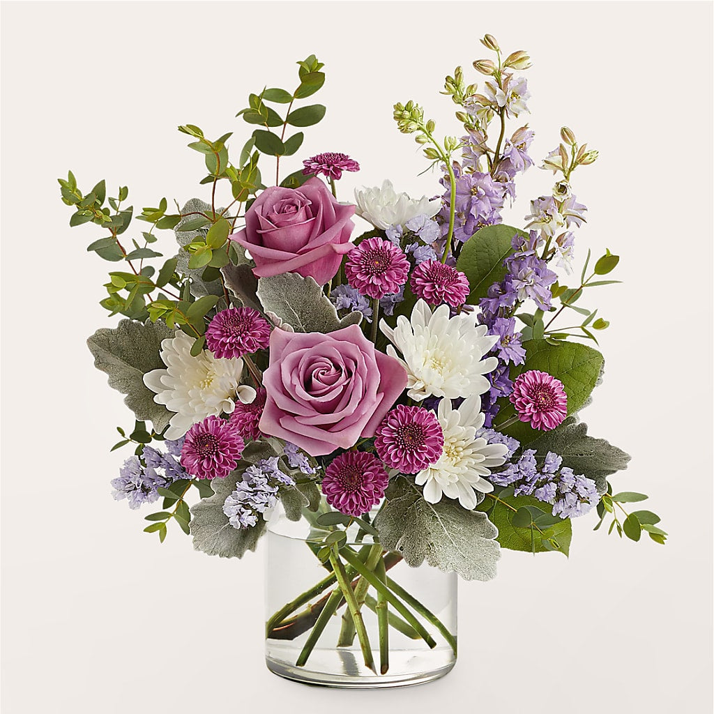 Violet Frost Bouquet – HALL'S GIFT AND TREASURES FLORAL DESIGN, Vicksburg MS