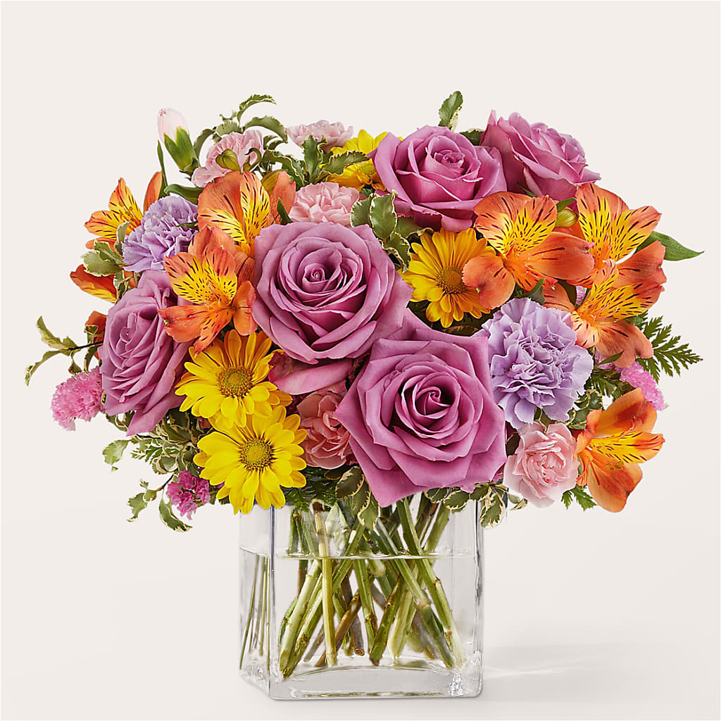 Shades of Happiness Bouquet – HALL'S GIFT AND TREASURES FLORAL DESIGN, Vicksburg MS