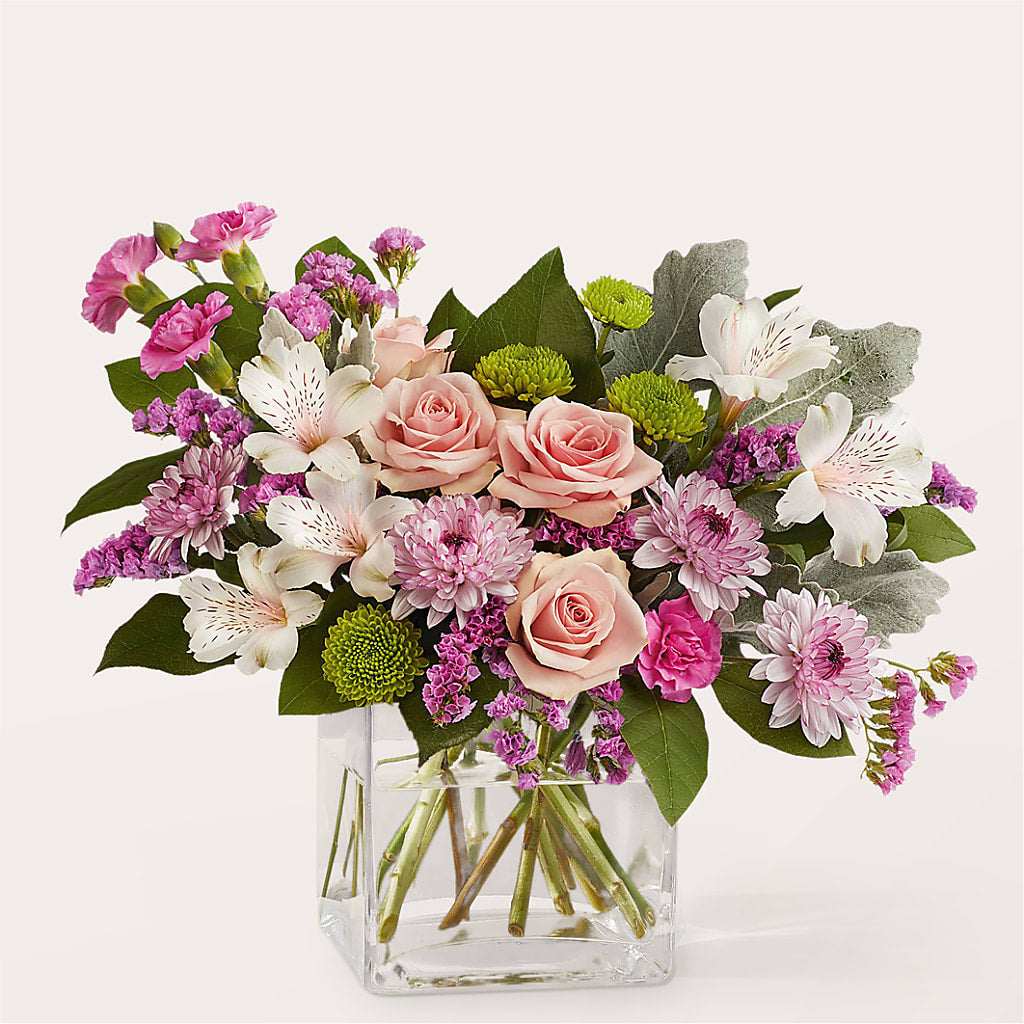 Pink Suede Bouquet – HALL'S GIFT AND TREASURES FLORAL DESIGN, Vicksburg MS