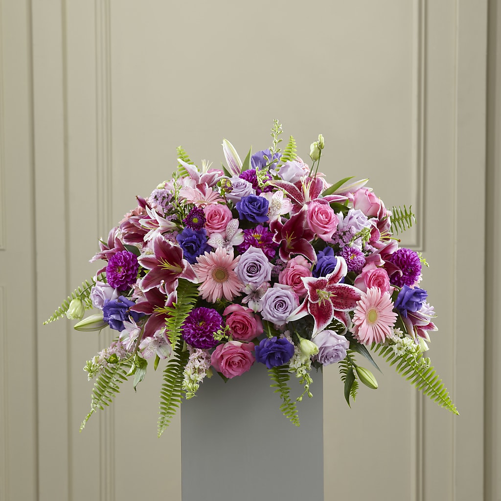Fare Thee Well Pedestal – HALL'S GIFT AND TREASURES FLORAL DESIGN, Vicksburg MS