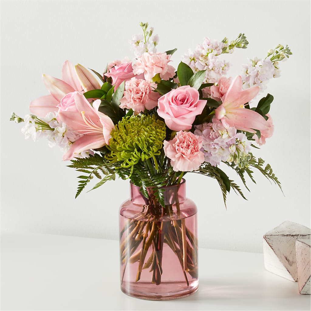 Pretty in Pink Bouquet – HALL'S GIFT AND TREASURES FLORAL DESIGN, Vicksburg MS