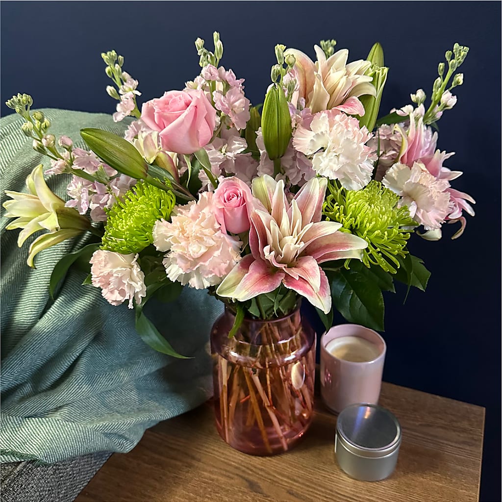Pretty in Pink Bouquet – HALL'S GIFT AND TREASURES FLORAL DESIGN, Vicksburg MS