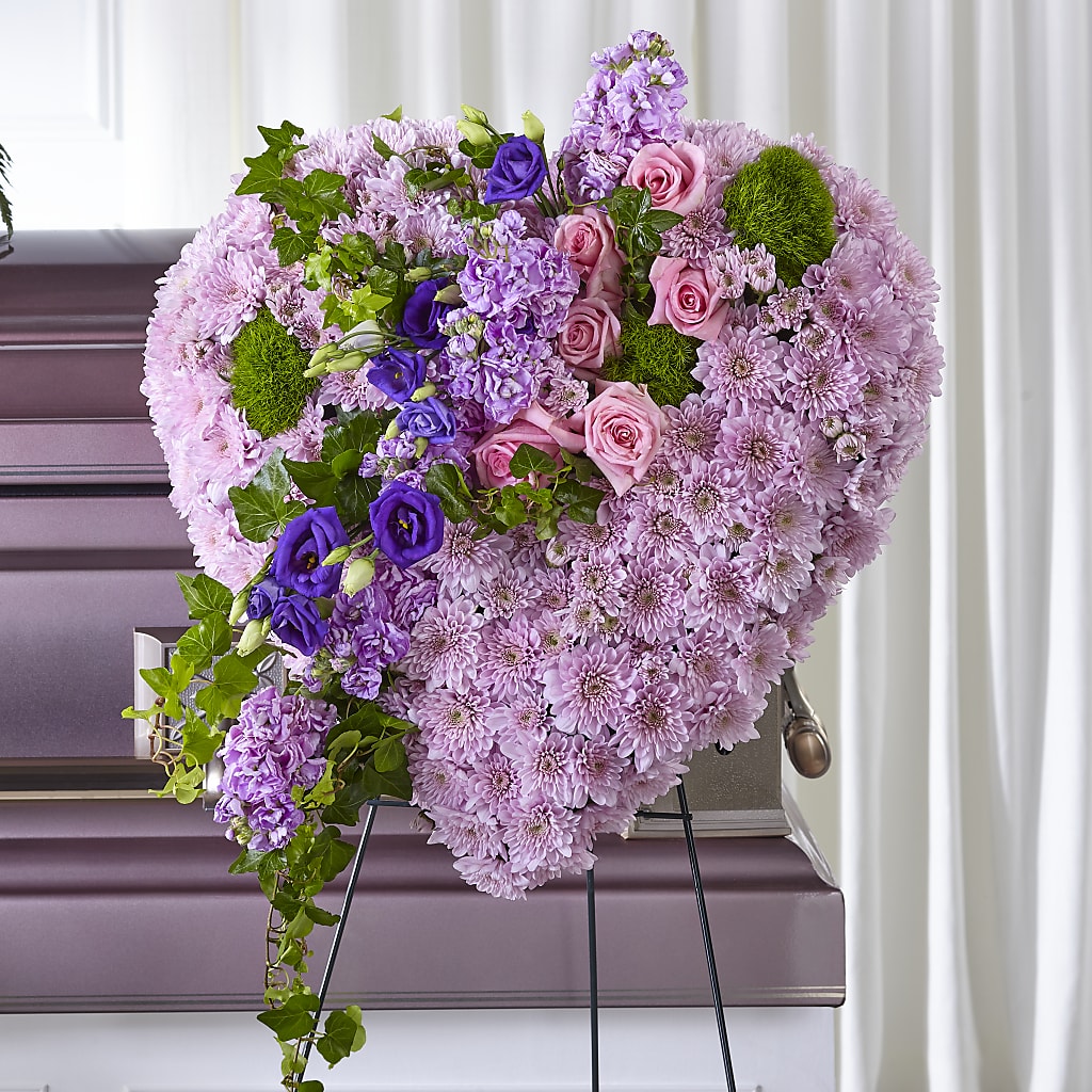 Treasured Love Standing Heart – HALL'S GIFT AND TREASURES FLORAL DESIGN, Vicksburg MS