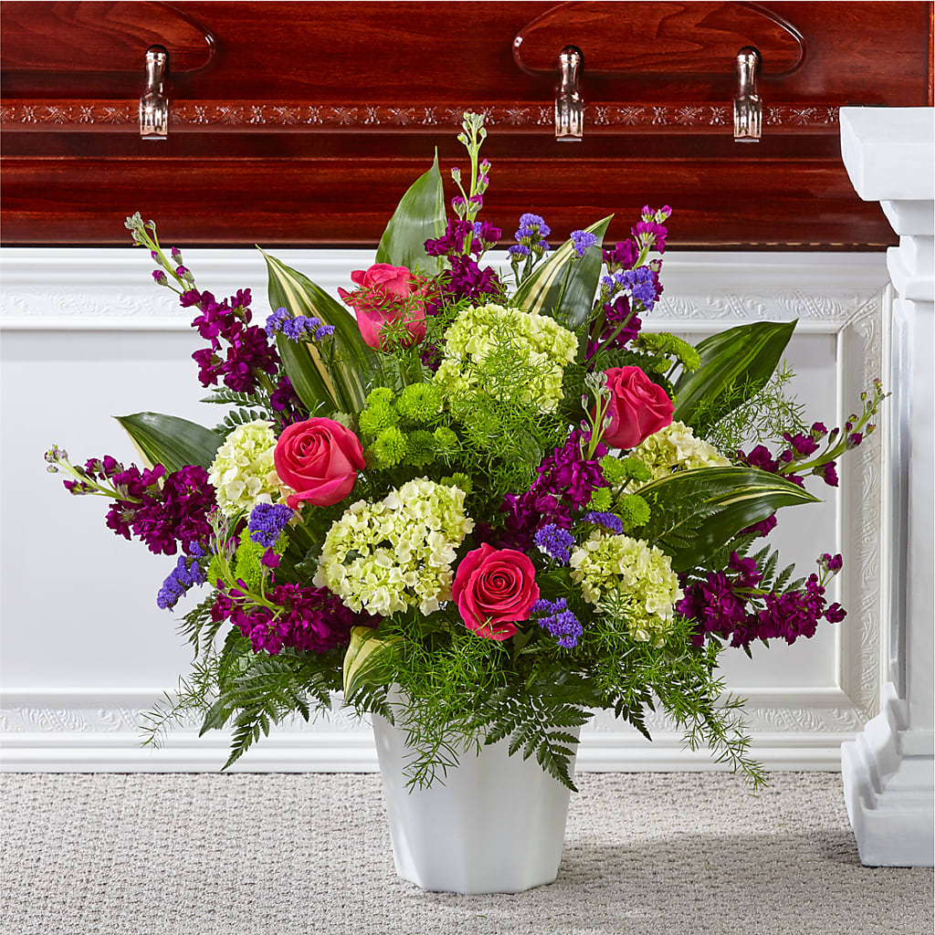 Beautiful Horizons Floor Basket – HALL'S GIFT AND TREASURES FLORAL DESIGN, Vicksburg MS