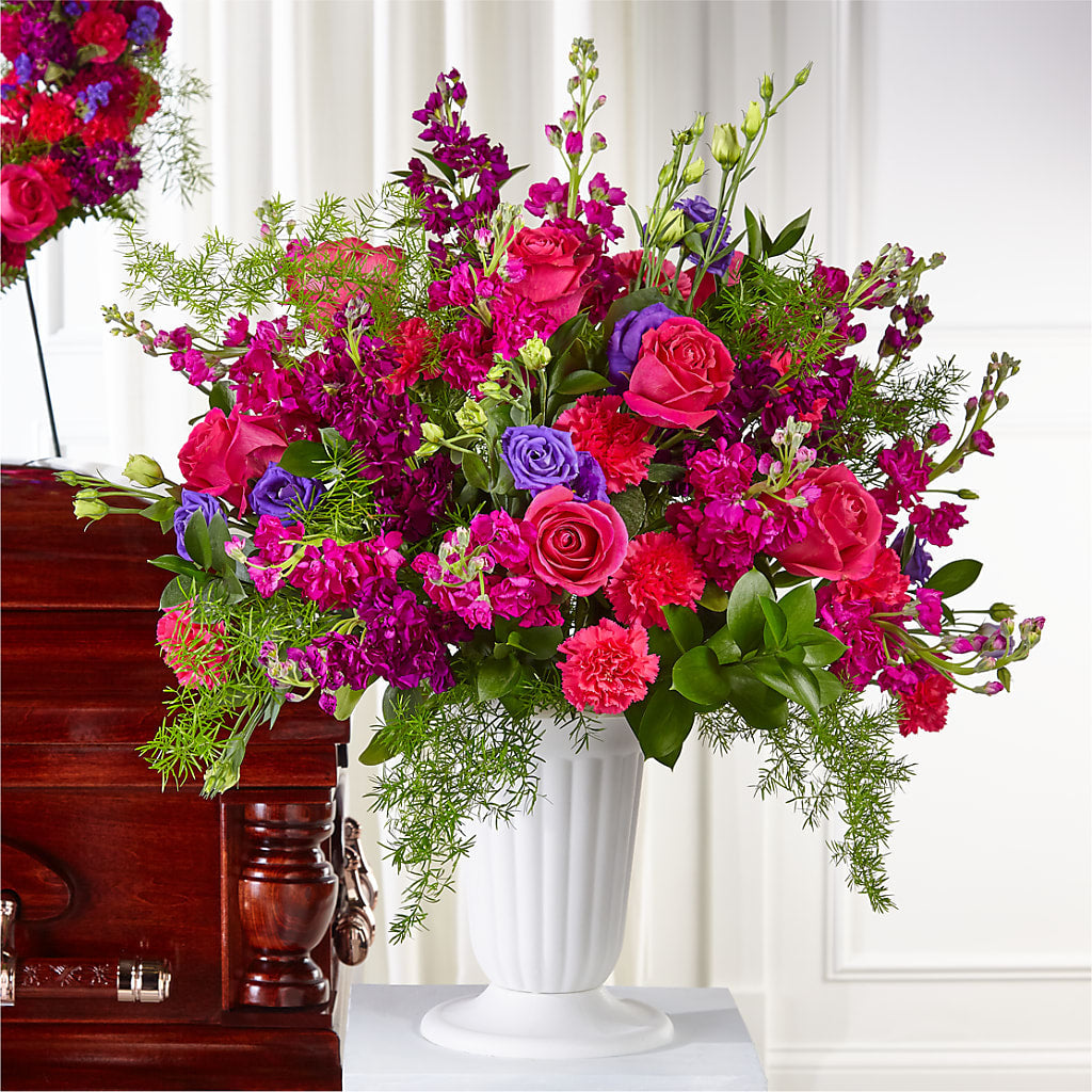 Eternal Day Arrangement – HALL'S GIFT AND TREASURES FLORAL DESIGN, Vicksburg MS