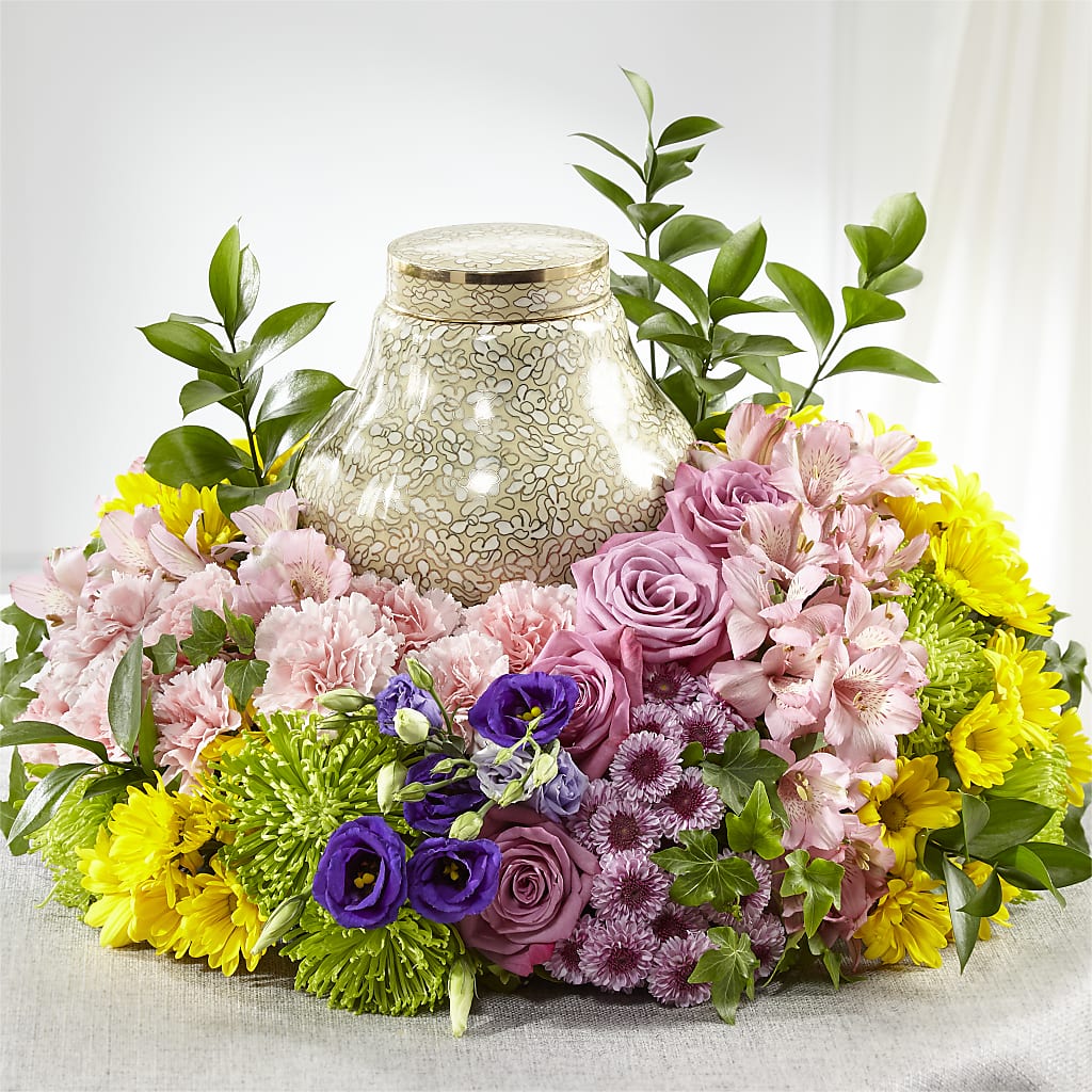 Rays of Hope Cremation Adornment – HALL'S GIFT AND TREASURES FLORAL DESIGN, Vicksburg MS