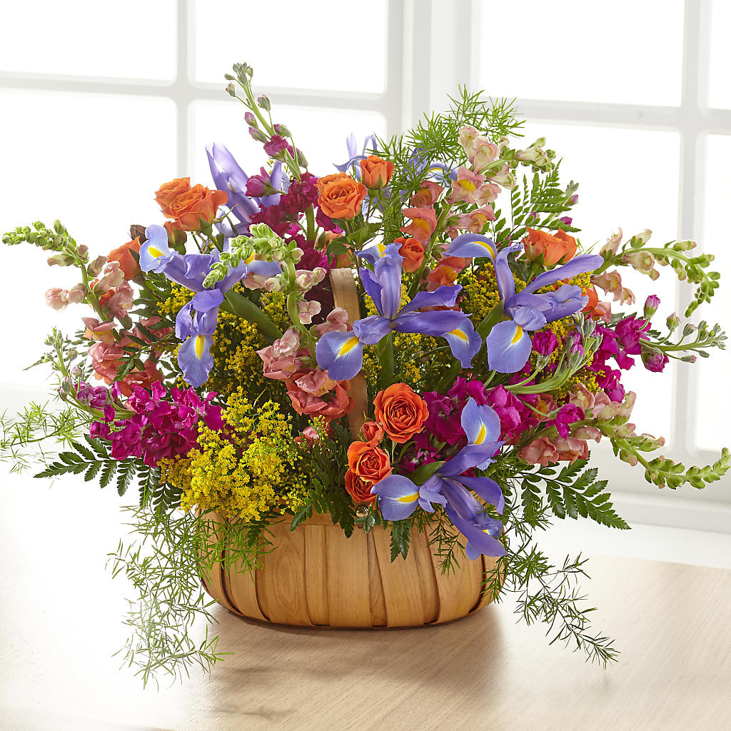 Garden of Life Basket – HALL'S GIFT AND TREASURES FLORAL DESIGN, Vicksburg MS