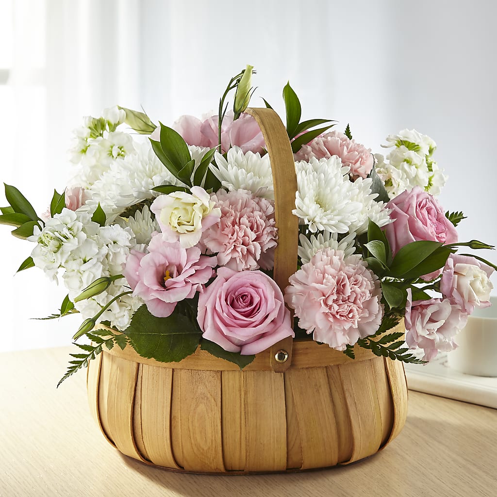 Always Graceful Basket – HALL'S GIFT AND TREASURES FLORAL DESIGN, Vicksburg MS