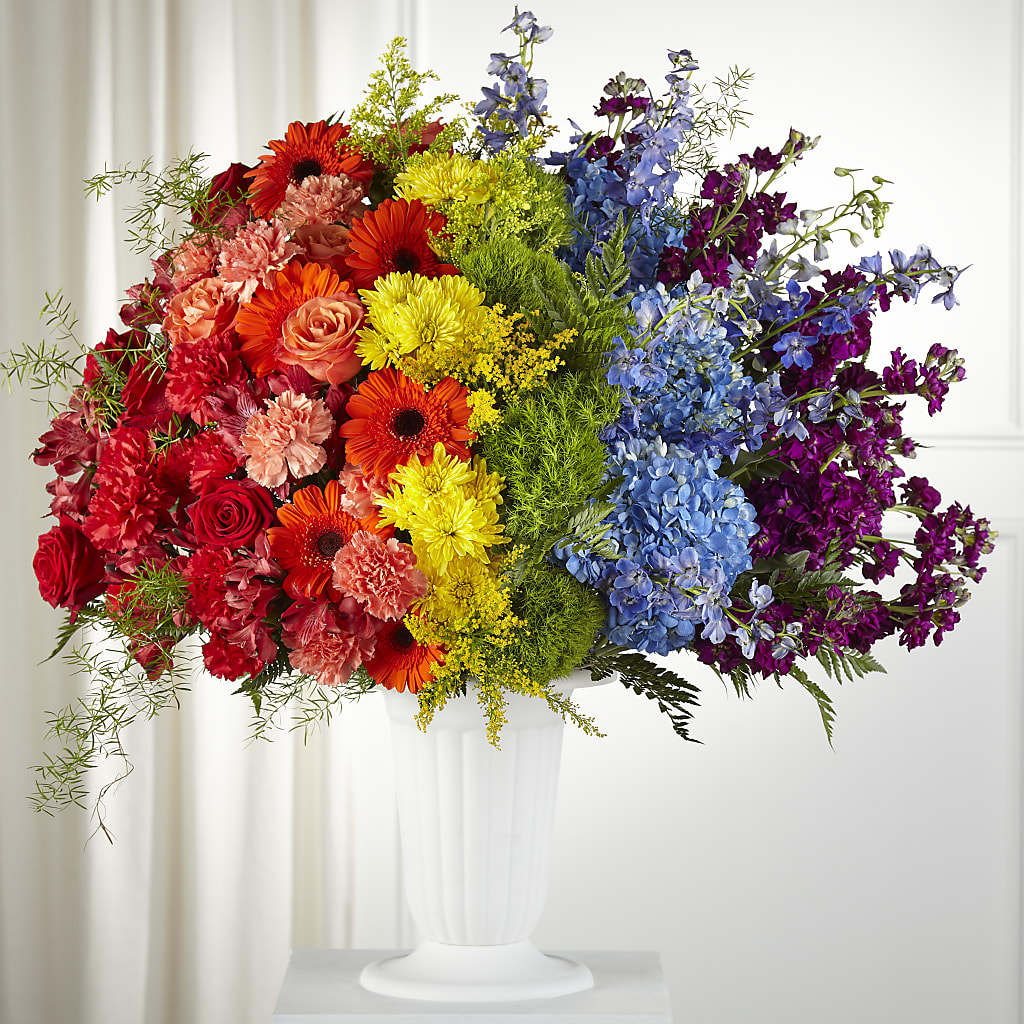 Pride & Unity Arrangement – HALL'S GIFT AND TREASURES FLORAL DESIGN, Vicksburg MS