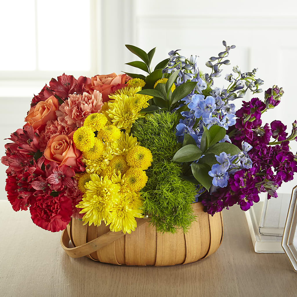 Prideful Basket – HALL'S GIFT AND TREASURES FLORAL DESIGN, Vicksburg MS
