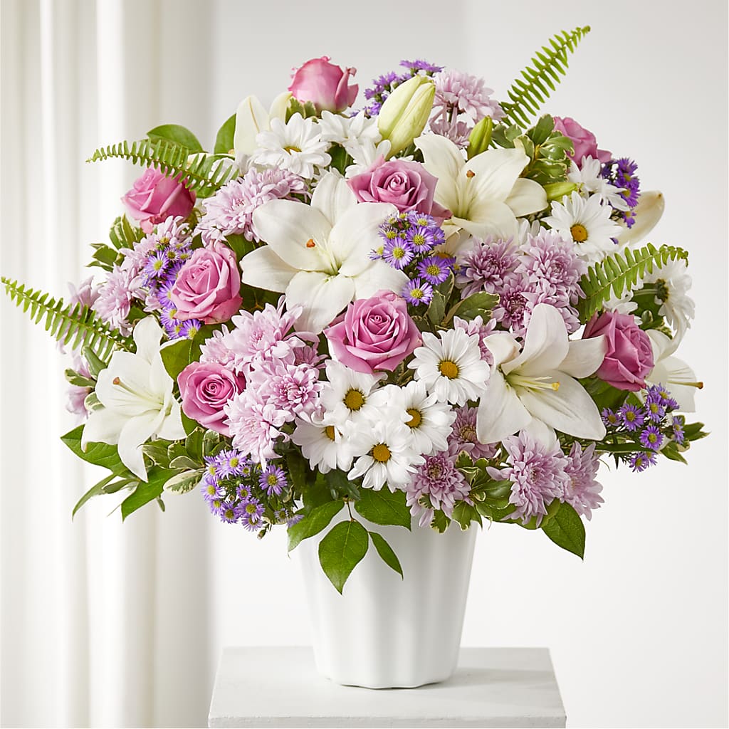 Warmest Thoughts Tabletop Basket – HALL'S GIFT AND TREASURES FLORAL DESIGN, Vicksburg MS