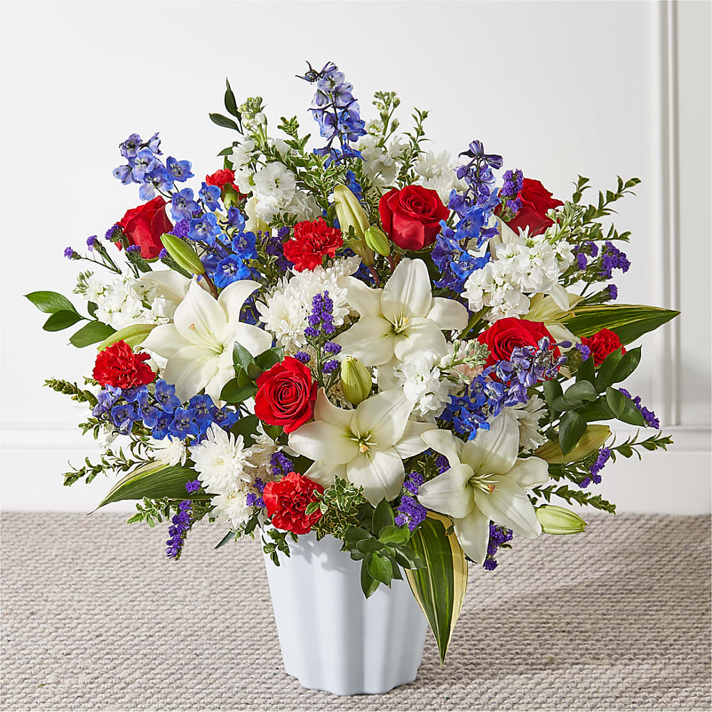 Consoled Floor Basket – HALL'S GIFT AND TREASURES FLORAL DESIGN, Vicksburg MS