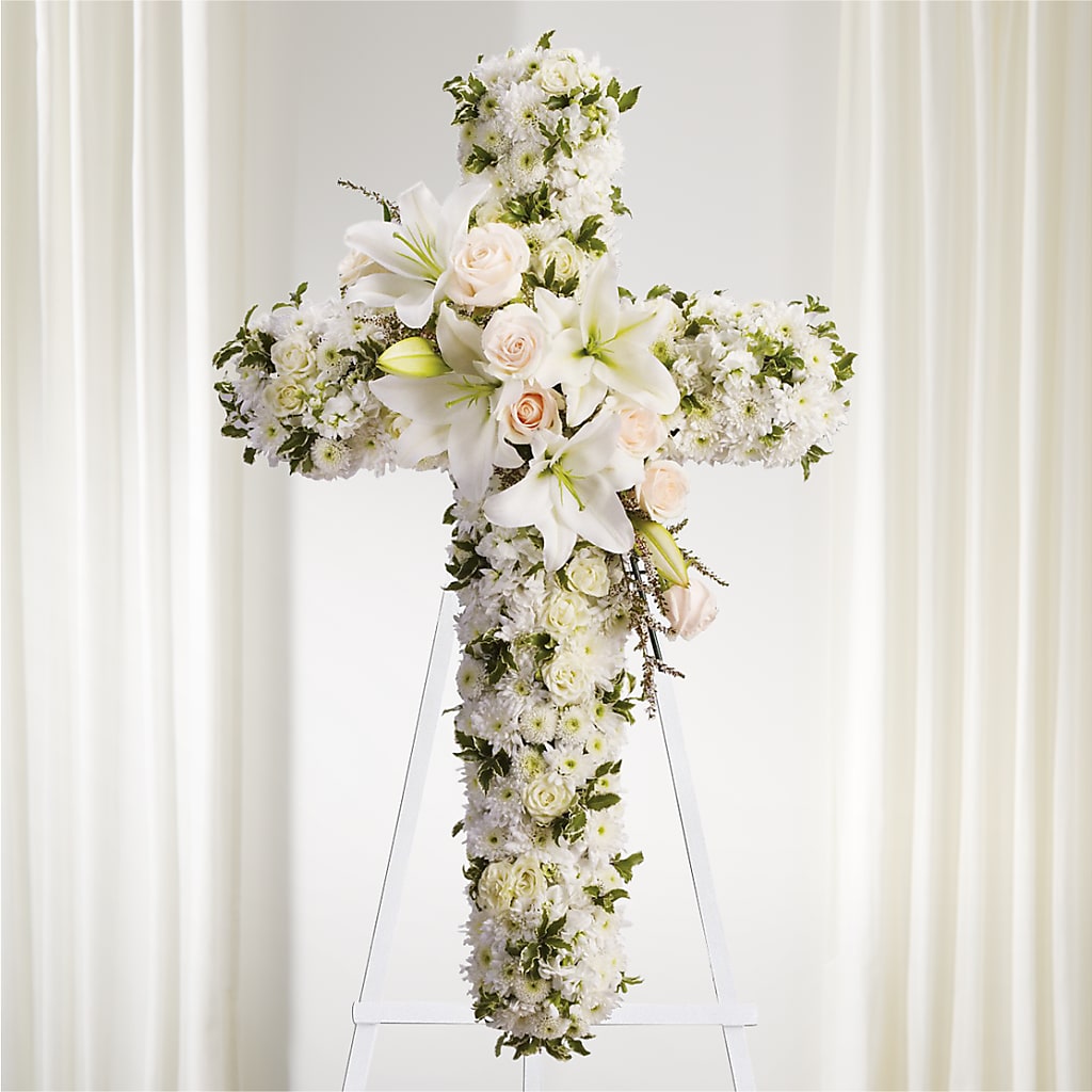 Spiritual Guidance Standing Spray – HALL'S GIFT AND TREASURES FLORAL DESIGN, Vicksburg MS