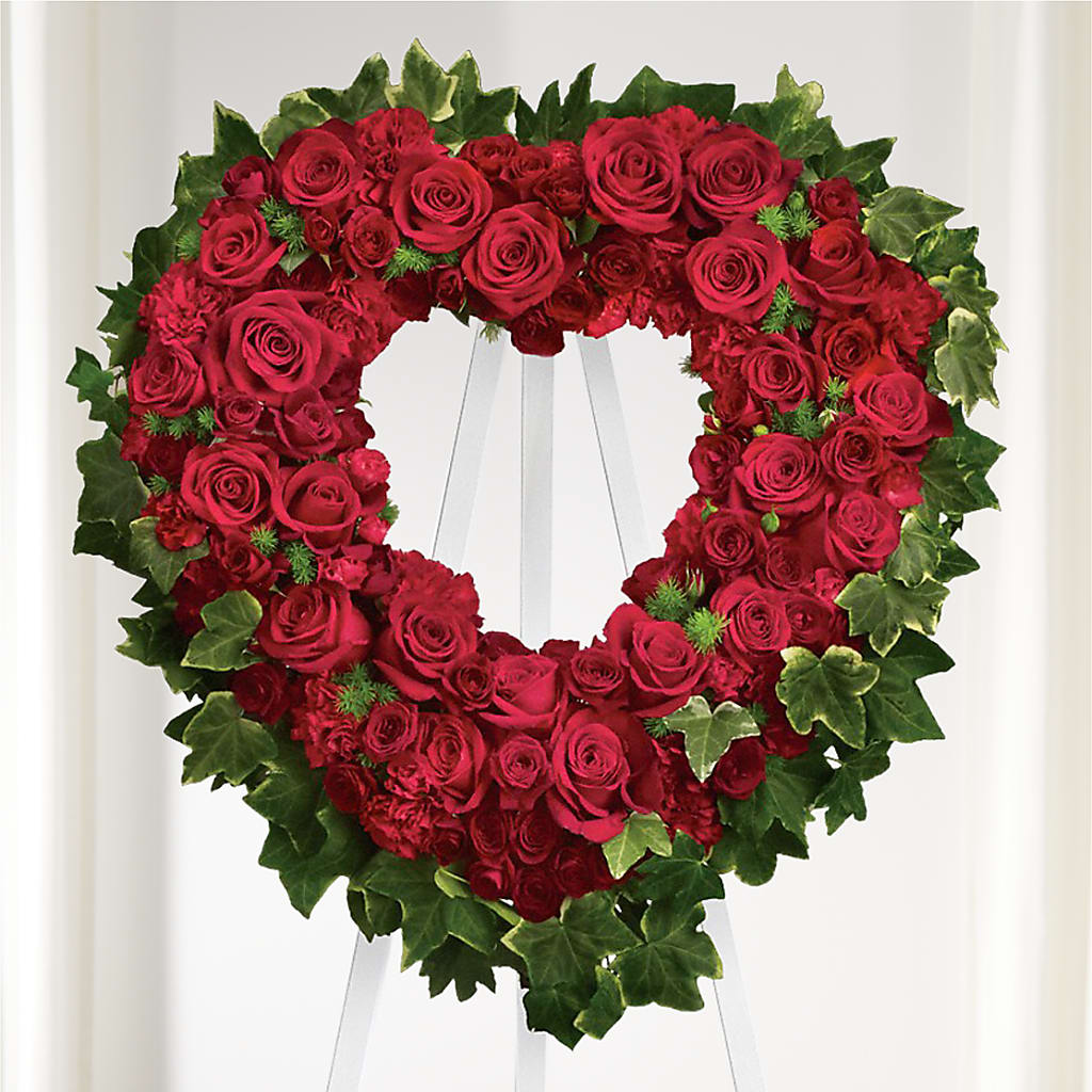 Wholehearted Standing Spray – HALL'S GIFT AND TREASURES FLORAL DESIGN, Vicksburg MS