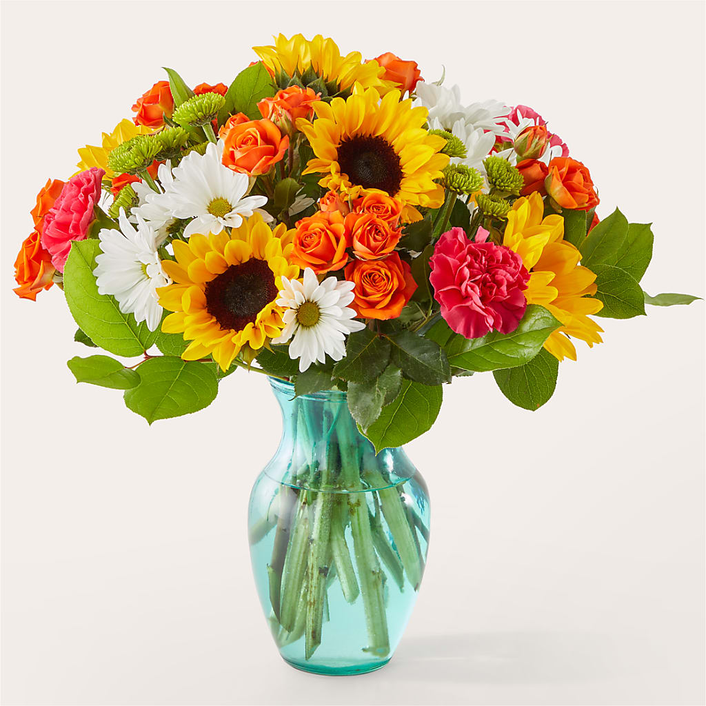 Sun-drenched Blooms Bouquet – HALL'S GIFT AND TREASURES FLORAL DESIGN, Vicksburg MS