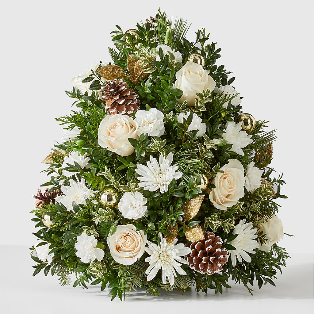 Snowed In Tree – HALL'S GIFT AND TREASURES FLORAL DESIGN, Vicksburg MS