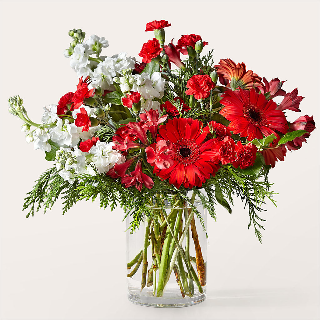 Holidaisy Bouquet – HALL'S GIFT AND TREASURES FLORAL DESIGN, Vicksburg MS