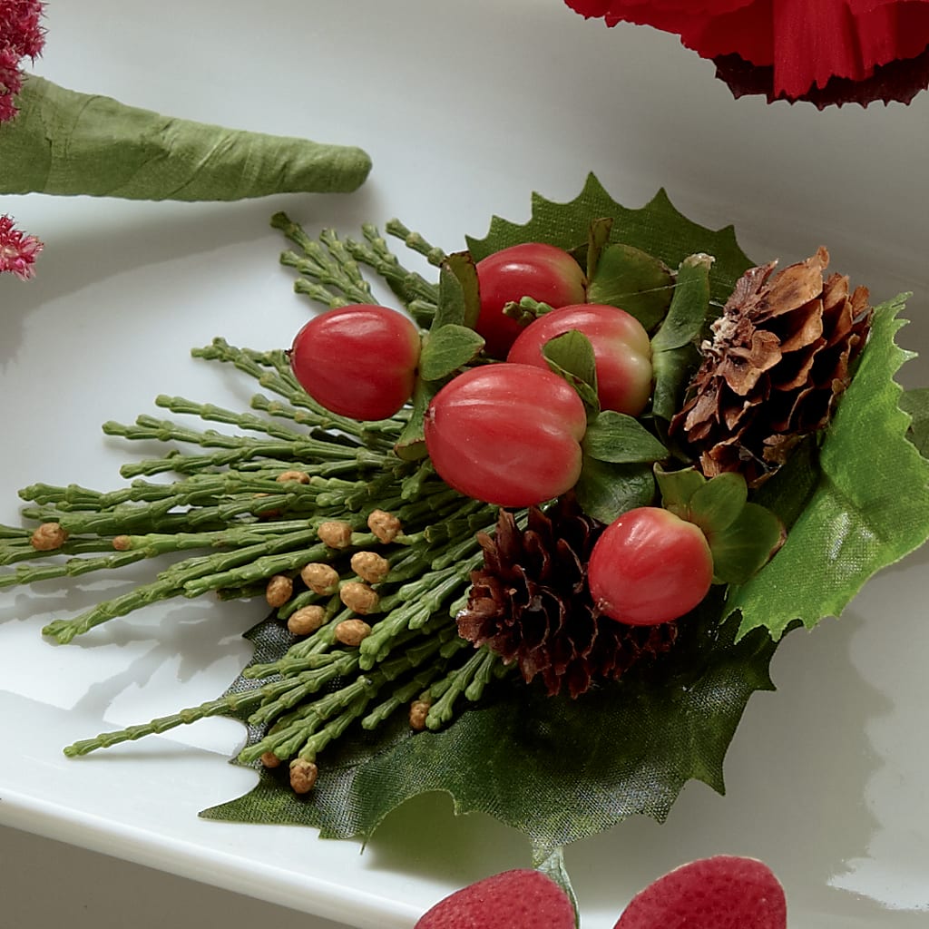 Red Berry Boutonniere – HALL'S GIFT AND TREASURES FLORAL DESIGN, Vicksburg MS