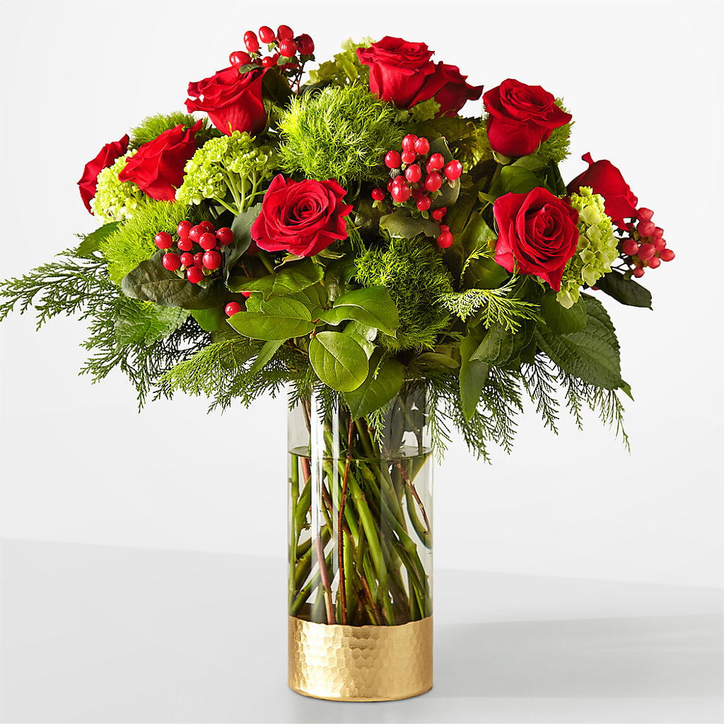Plaid Throw Bouquet