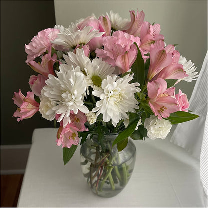 Blush Crush Bouquet – HALL'S GIFT AND TREASURES FLORAL DESIGN, Vicksburg MS