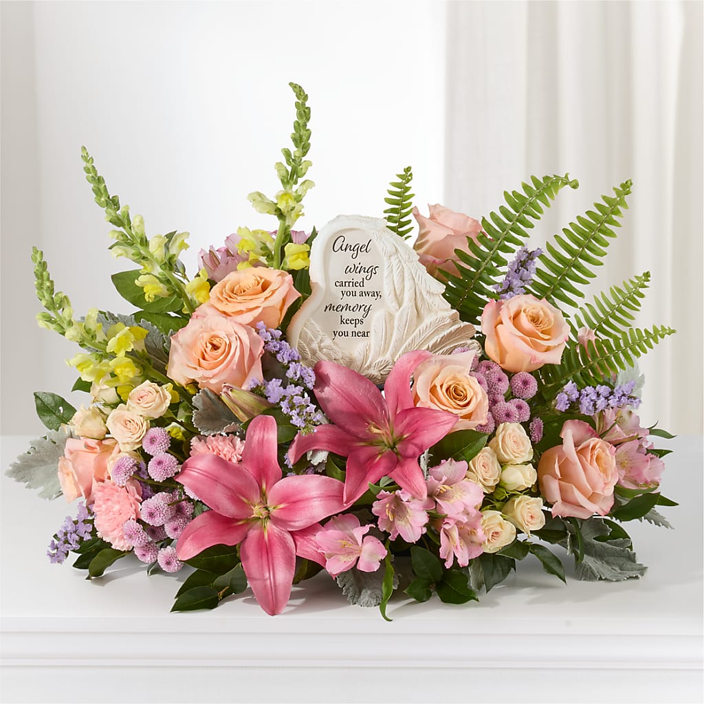 Gentle Light Arrangement – HALL'S GIFT AND TREASURES FLORAL DESIGN, Vicksburg MS