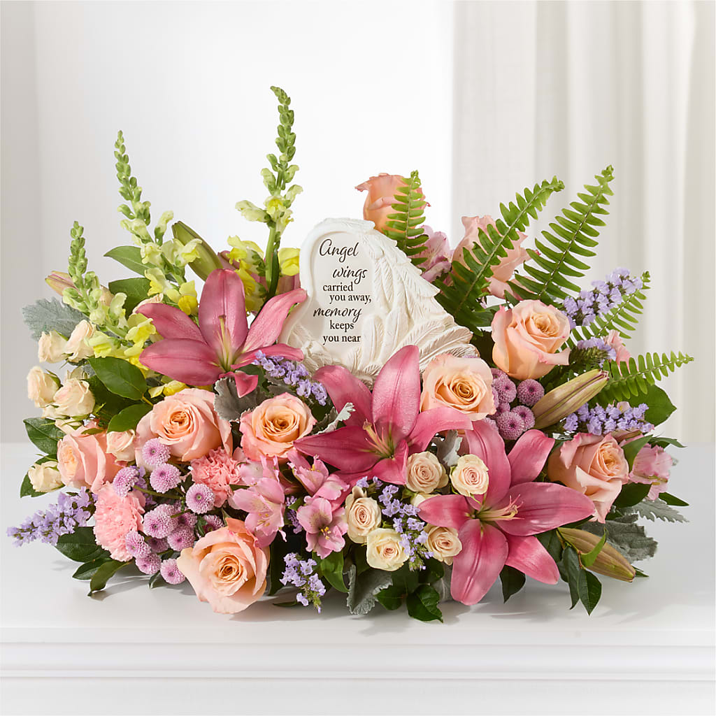 Gentle Light Arrangement – HALL'S GIFT AND TREASURES FLORAL DESIGN, Vicksburg MS
