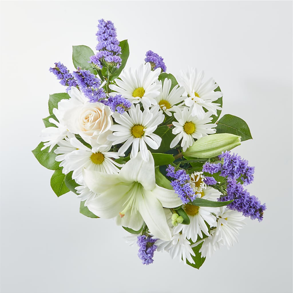 Beyond Blue Box Bouquet – HALL'S GIFT AND TREASURES FLORAL DESIGN, Vicksburg MS