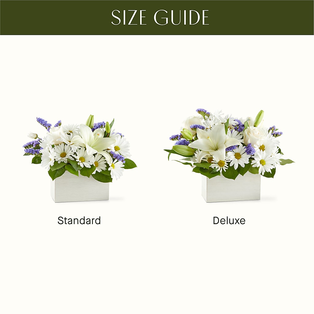 Beyond Blue Box Bouquet – HALL'S GIFT AND TREASURES FLORAL DESIGN, Vicksburg MS