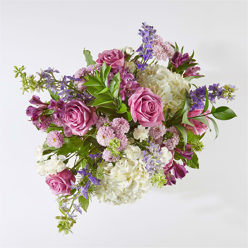 Violet Caress Bouquet – HALL'S GIFT AND TREASURES FLORAL DESIGN, Vicksburg MS