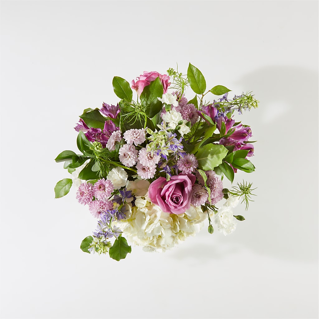 Violet Caress Bouquet – HALL'S GIFT AND TREASURES FLORAL DESIGN, Vicksburg MS