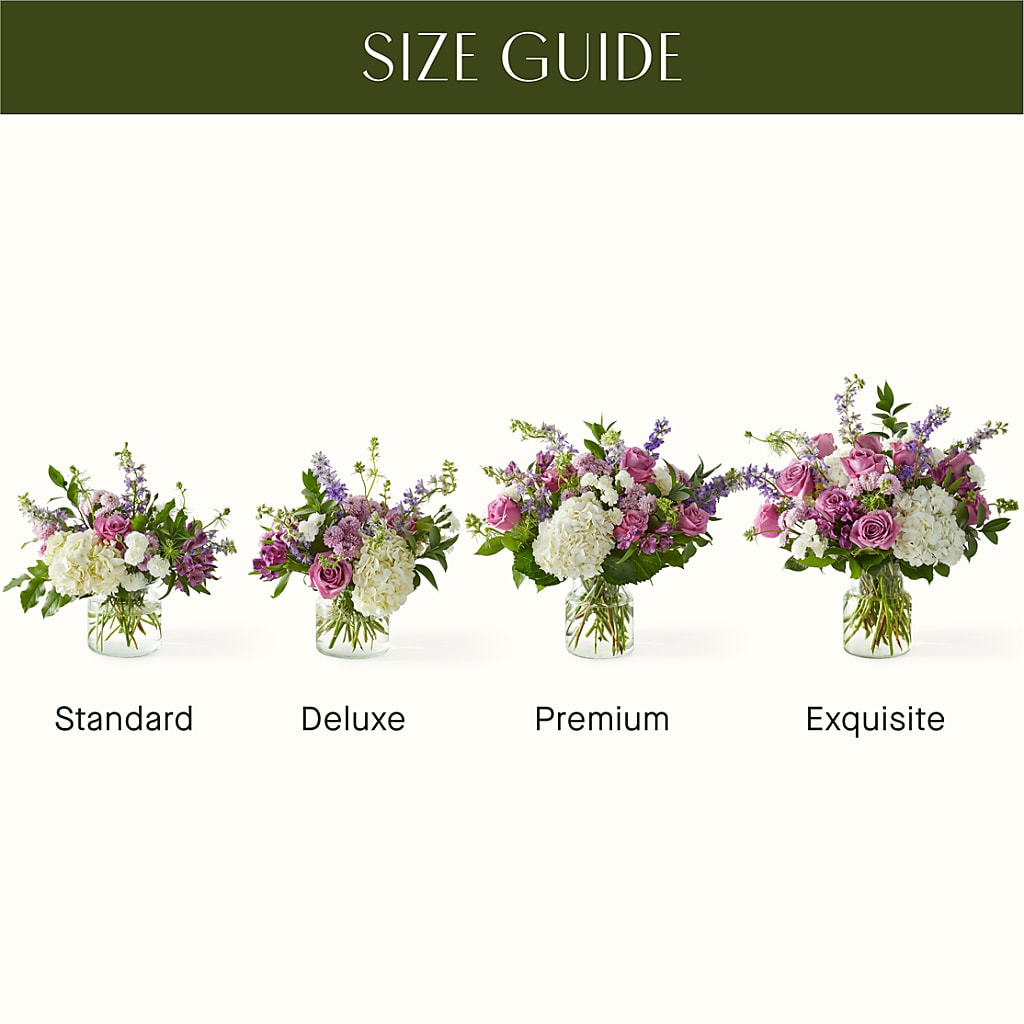 Violet Caress Bouquet – HALL'S GIFT AND TREASURES FLORAL DESIGN, Vicksburg MS