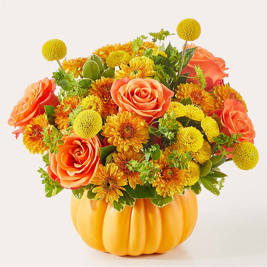 Gourdgeous Pumpkin – HALL'S GIFT AND TREASURES FLORAL DESIGN, Vicksburg MS