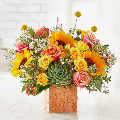Sunflower Season Bouquet – HALL'S GIFT AND TREASURES FLORAL DESIGN, Vicksburg MS