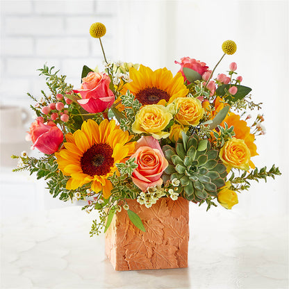 Sunflower Season Bouquet – HALL'S GIFT AND TREASURES FLORAL DESIGN, Vicksburg MS