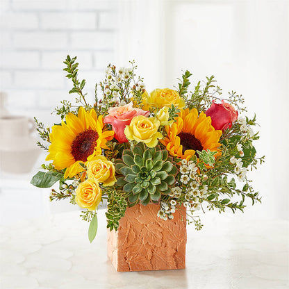 Sunflower Season Bouquet – HALL'S GIFT AND TREASURES FLORAL DESIGN, Vicksburg MS