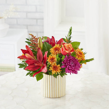 Burgundy Landscape Bouquet – HALL'S GIFT AND TREASURES FLORAL DESIGN, Vicksburg MS