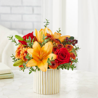 Scarlet Skies Bouquet – HALL'S GIFT AND TREASURES FLORAL DESIGN, Vicksburg MS