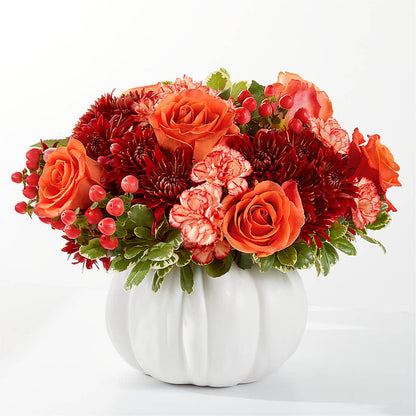 Autumn Air Pumpkin Bouquet – HALL'S GIFT AND TREASURES FLORAL DESIGN, Vicksburg MS
