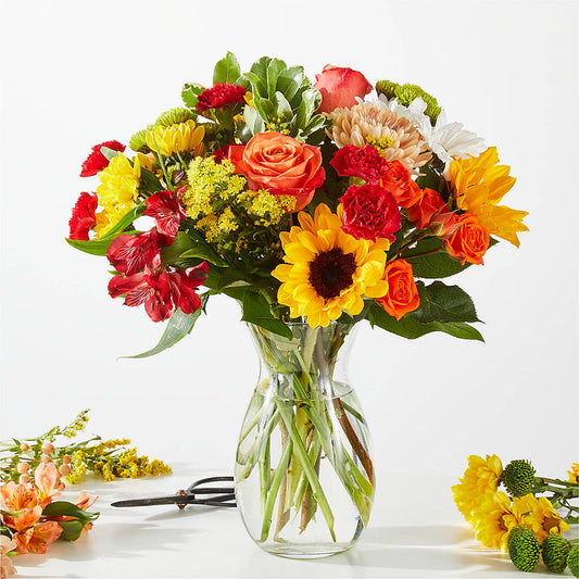Fall Delight – A Florist Original – HALL'S GIFT AND TREASURES FLORAL DESIGN, Vicksburg MS