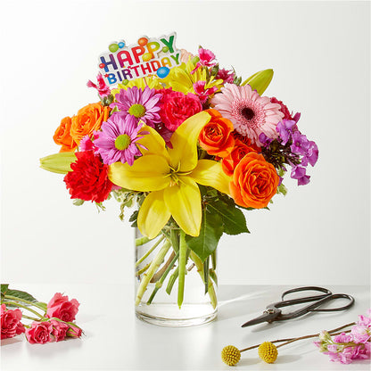 Cue the Confetti - A Florist Original – HALL'S GIFT AND TREASURES FLORAL DESIGN, Vicksburg MS