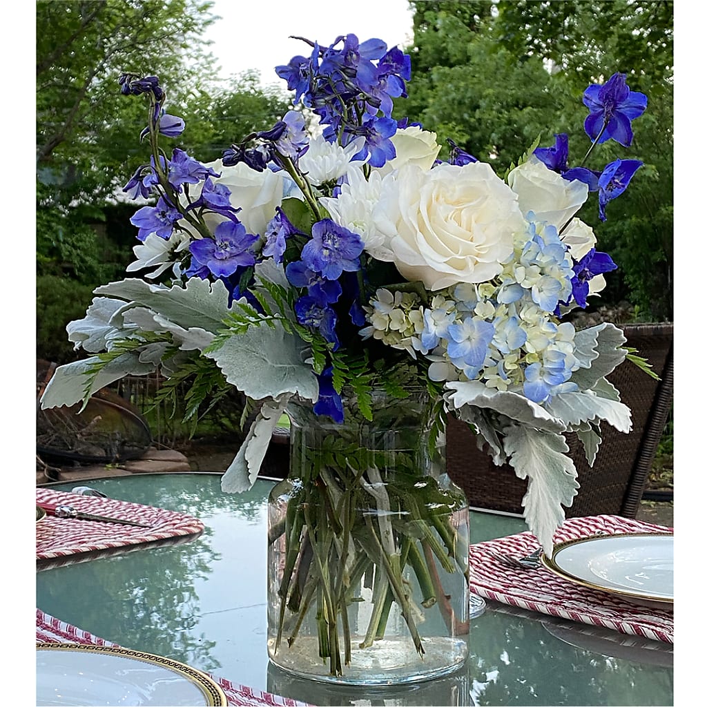Clear Skies Bouquet – HALL'S GIFT AND TREASURES FLORAL DESIGN, Vicksburg MS